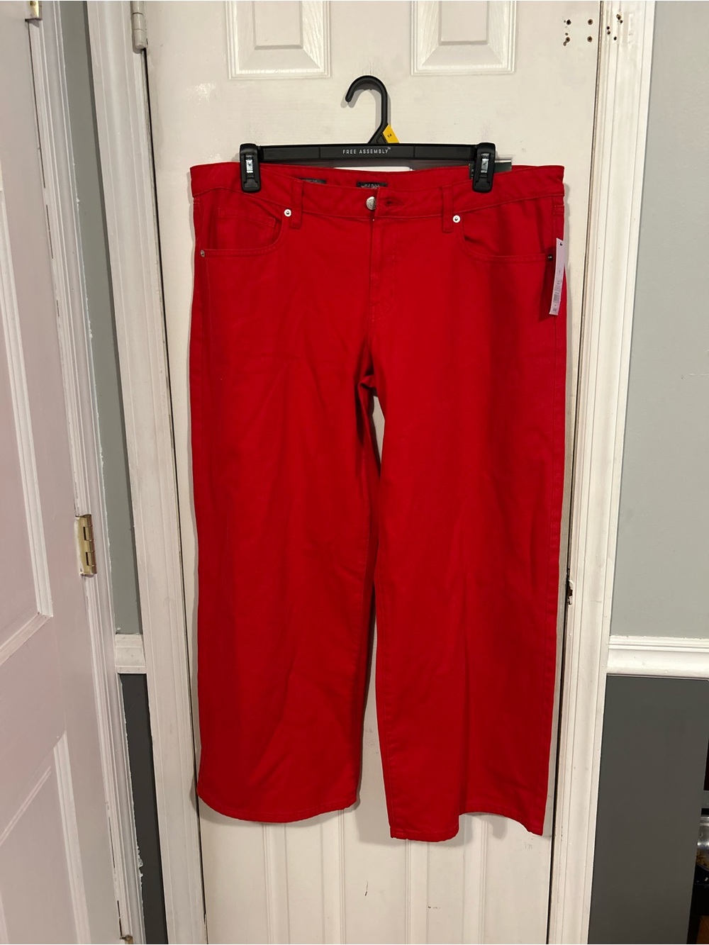 NWT Wild Fable Wide Leg Red Jeans